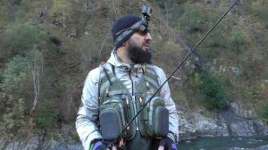 Ловля форели на спиннинг - Рыболовный тур в горы Дагестана часть 2