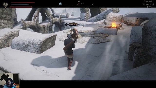 Skyrim 2000+ mods Ultra setting RT+ DLAA (Wunduniik 1.3.2) Pt 3 смотреть онлайн