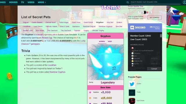 HOW TO Get SECRET PETS In BubbleGum Simulator In 2020 (Roblox) смотреть онлайн