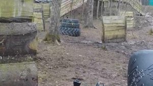 Пейнтбол для новичков с GoPro / Play paintball with newcomers with GoPro