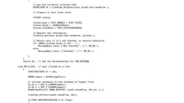 Code Review: Testing if TreeView's node is checked смотреть онлайн