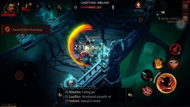 Diablo immortal on #iphone смотреть онлайн