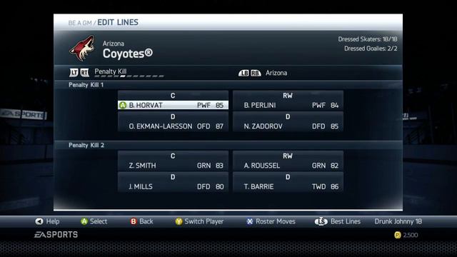 NHL 15: GM Mode Commentary - Arizona ep. 42 "Round 3" смотреть онлайн