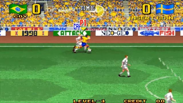 Super Sidekicks 3: The Next Glory - Longplay - Brazil смотреть онлайн