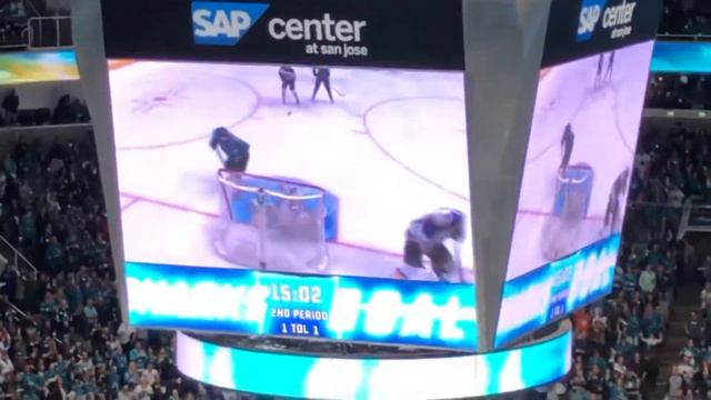 Logan Couture goal vs. Blues смотреть онлайн