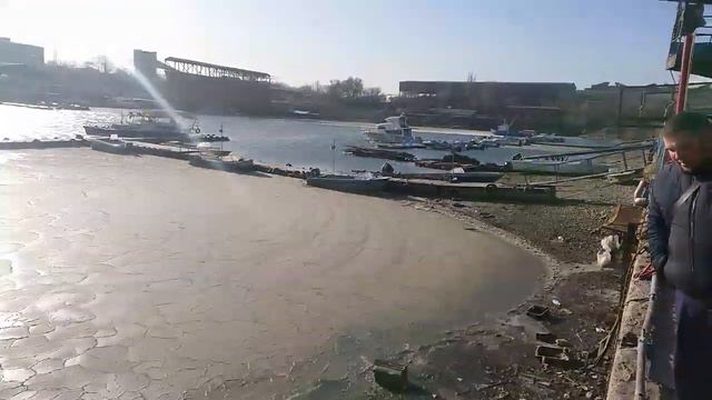 Отлив в Таганрогском заливе 22.11.2019 смотреть онлайн