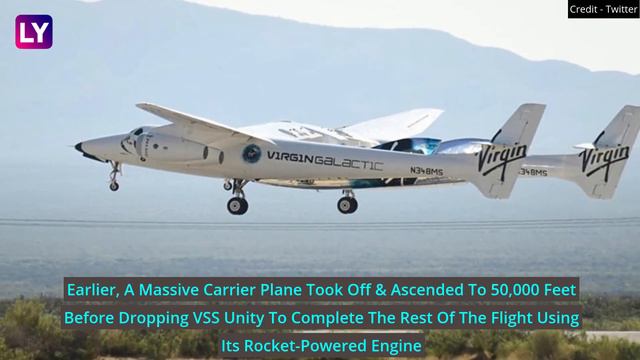 Richard Branson Makes History Aboard Virgin Galactic's Space Flight смотреть онлайн