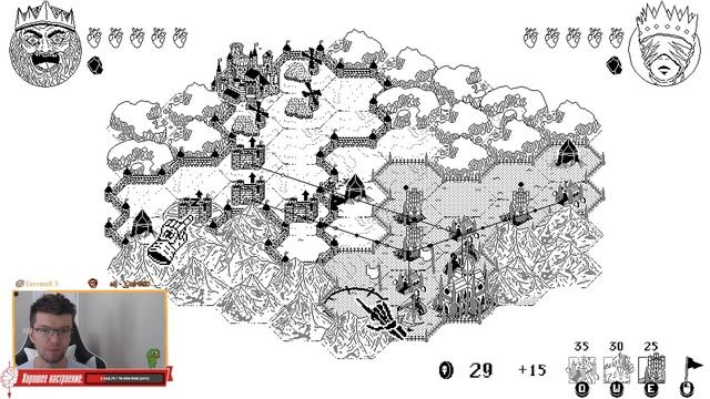 Death Crown: стрим минималистичной RTS в 1bit стиле смотреть онлайн