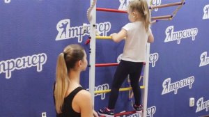 Тренировка для детей на шведской стенке. Шведская стенка в квартиру для взрослых и детей.