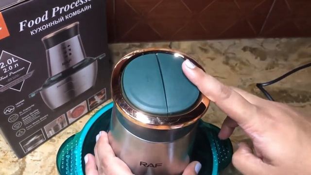 RAF Food Processor 2L Capacity 1000W Powerful Motor Qeema Machine смотреть онлайн