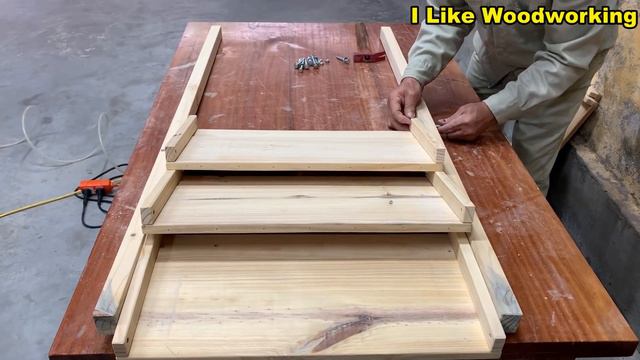 Amazing Smart DIY Woodworking Ideas Help Prevent Clutter - Making A Space-saving Smart Shoe Shelf смотреть онлайн