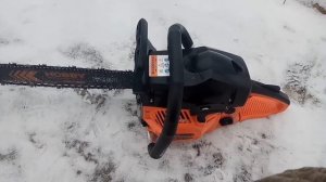 Обкатка бензопилы