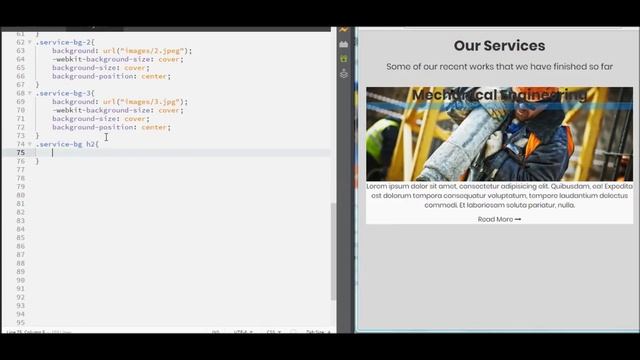 Our Service Section Design with HTML, CSS and Bootstrap | Website Design Tutorial смотреть онлайн