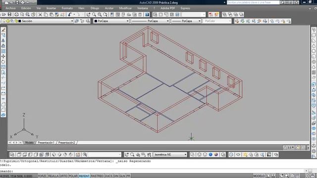 AutoCad 3D básico desde 0. Vídeo 01: Puntos de vista 3D смотреть онлайн