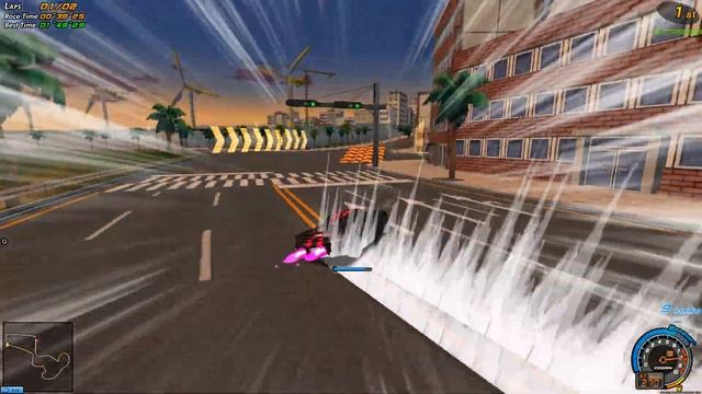 Drift City Remastered | Moon Island 1:34.40 [Howzer] / 스키드러쉬 리마스터 | 문아일랜드 смотреть онлайн