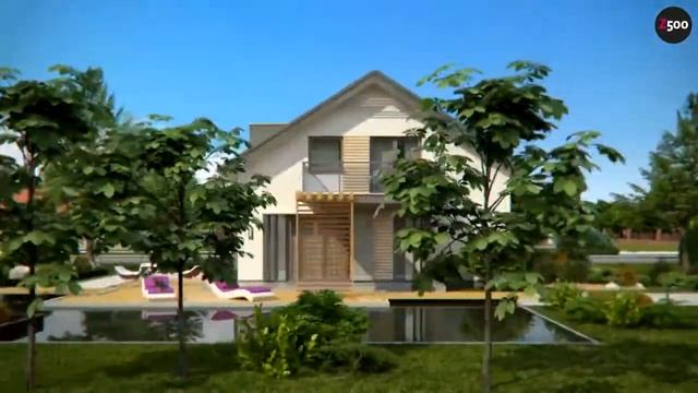 Проект дома Z245 смотреть онлайн