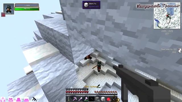 Выживаем на KraftOK #17 - НА АБОРДАЖ! - ПОИСКИ ПЕЩЕРЫ ГРЕМЛИНОВ - военный майнкрафт сервер с модами смотреть онлайн