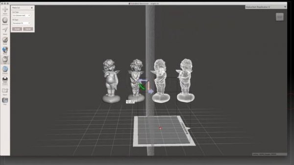 Как разрезать STL модель / Редактирование STL / Быстрое редактирование STL / Autodesk Meshmixer
