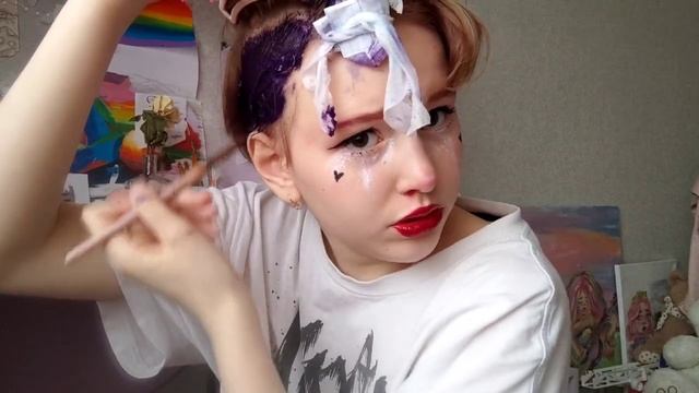 КРАШУ ВОЛОСЫ В 2 ЦВЕТА смотреть онлайн