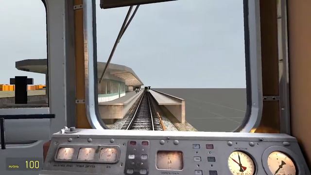 Обкатка gm_metrostroi_b46_lite на 81-710 ЕЖ 3 головной смотреть онлайн