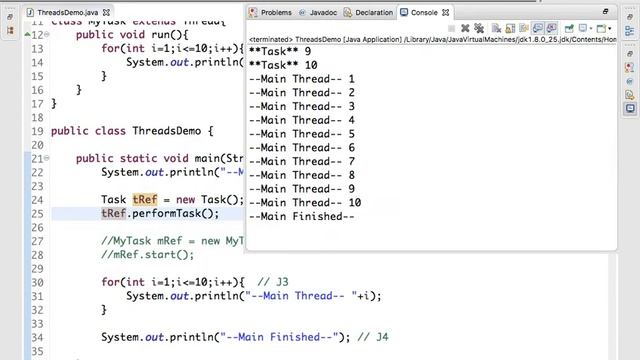 Java Threads Tutorial Part 1 смотреть онлайн