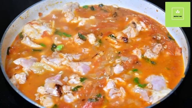 Un Guisado De Pollo Riquisímo Y Diferente, Te Sorprendera!