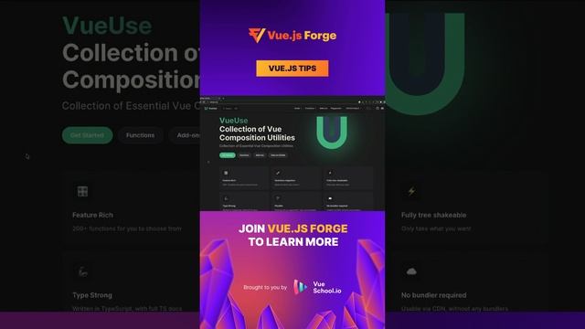 Get to Know VueUse - Essential Vue Utilities with Jakub Andrzejewski смотреть онлайн