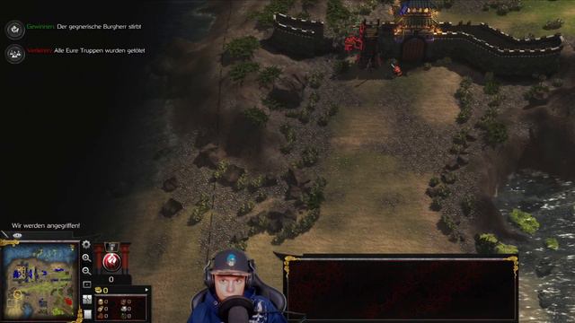 Stronghold Warlords - China M03: Angriff Auf Handan | Deutsch | Facecam