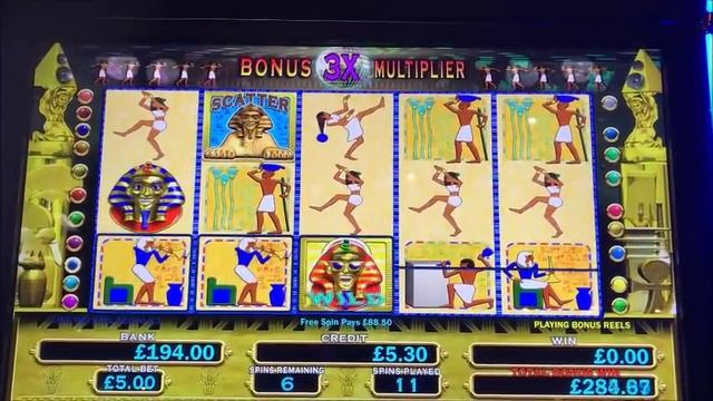 the highs and lows of pharaohs fortune deluxe bonuses re-triggers and big wins смотреть онлайн