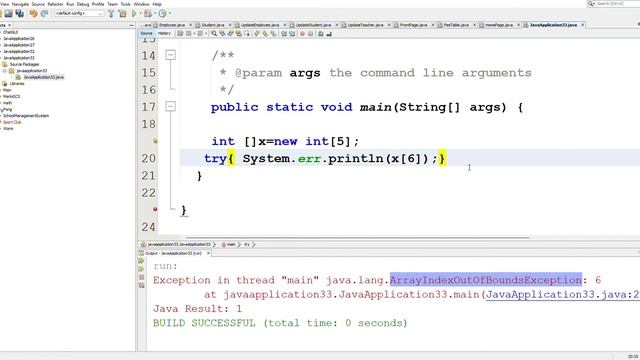 try catch java استثناء الاخطاء طلاب هندسة الحواسيب سنة ثالثة смотреть онлайн