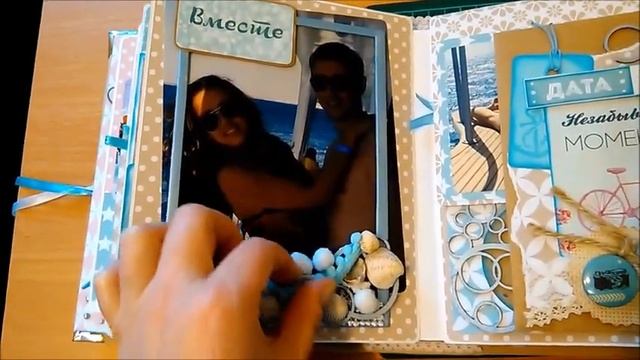Семейный фотоальбом в технике скрапбукинг смотреть онлайн