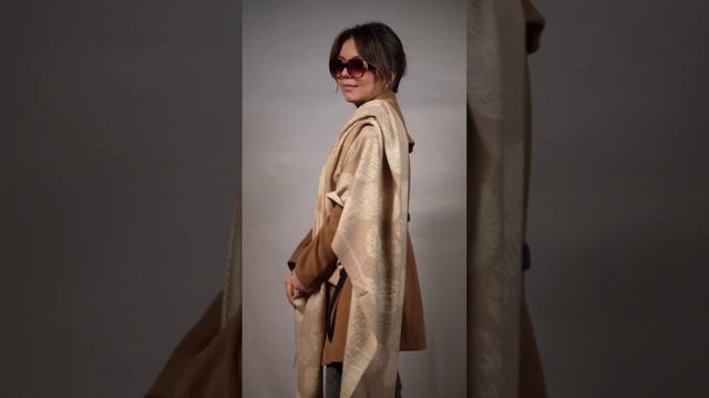 VFJ0017-13 Шарф жен. 25% вискоза, 75% полиэстер разм.65x180 FABRETTI