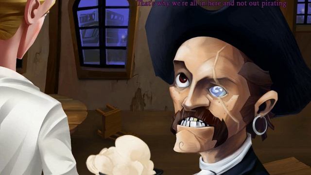 The Secret of Monkey Island (Special Edition) Walkthrough part 2 смотреть онлайн