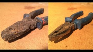 Восстановление ржавых плоскогубцев