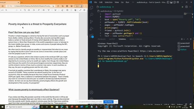 DEMO of Python based Automated PDF Reader || Qutuhal Challenge || Cool Minds-Neel Maniar смотреть онлайн