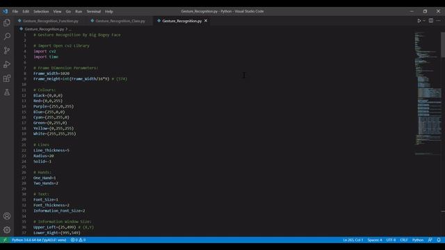 OpenCV Gesture Recognition смотреть онлайн