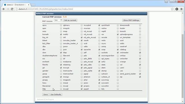 How PHP Selector works for End-Users in DirectAdmin смотреть онлайн