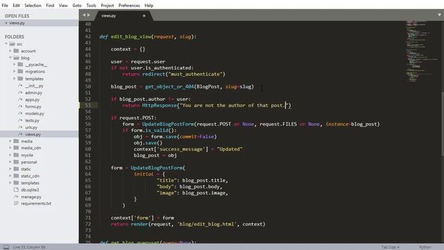 Bug Fixes (Building a Website with Django Course) [Part 1] смотреть онлайн