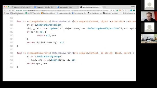 Kubernetes SIG API Machinery 20170412 смотреть онлайн