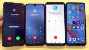 Two Xiaomi Redmi 9C NFC Vs Two Xiaomi Redmi Note 7 Cool Color,Madness Incoming Call & Outgoing Call