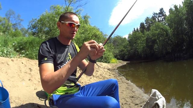 Рыбалка на поплавок. Елец, пескарь и бонус- язь. смотреть онлайн