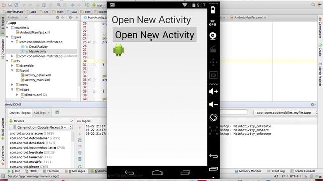 Android Dev: วัฏจักรการทำงานของหน้าจอ (Activity LifeCycle) смотреть онлайн