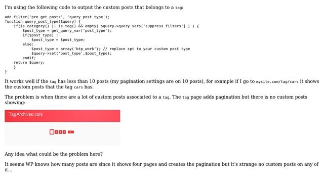 Wordpress: Custom posts - tag pagination смотреть онлайн