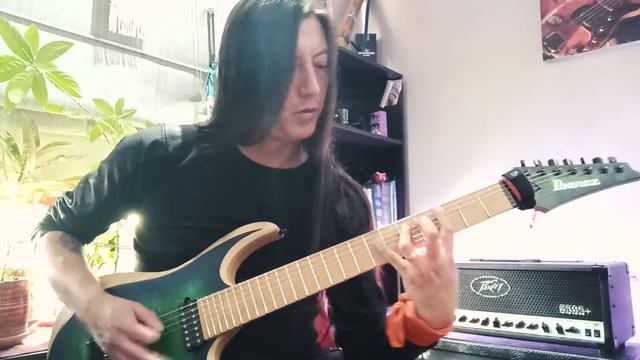 Probando y creando Riff en Ibanez RGDIX7MPB SBB Iron Label - Surreal Blue Burst смотреть онлайн