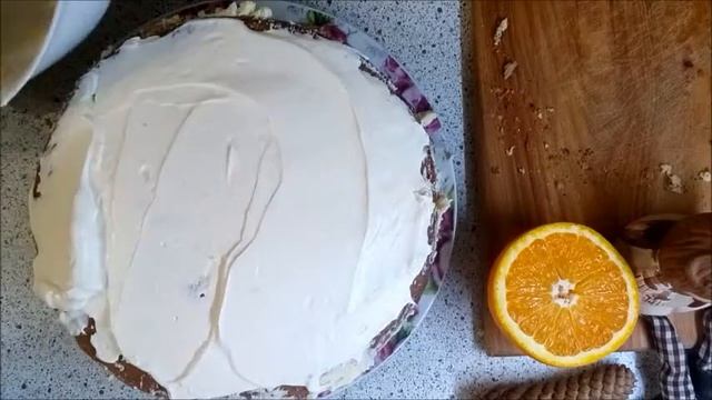 как украсить торт how to decorate a Christmas cake торты украшенные фруктами смотреть онлайн