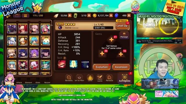 Monster Super League DAILY!! LIGHT MONA 6 STAR + LUCKY RANDOM L/D EGG SUMMON?? ♕Ep.90 смотреть онлайн