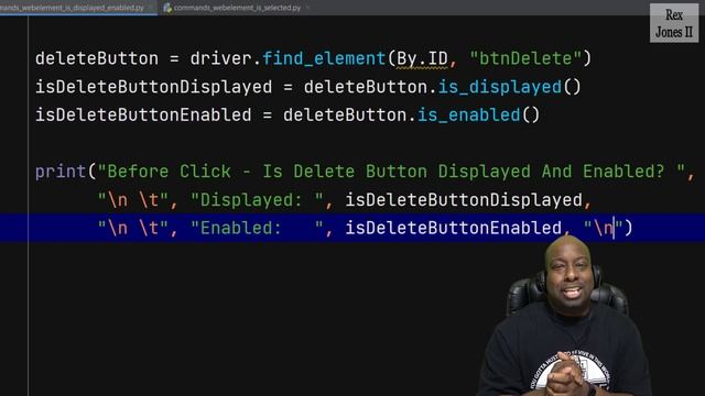 ✔ Selenium Python: 3 Conditional Methods (is_displayed-is_enabled-is_selected) смотреть онлайн