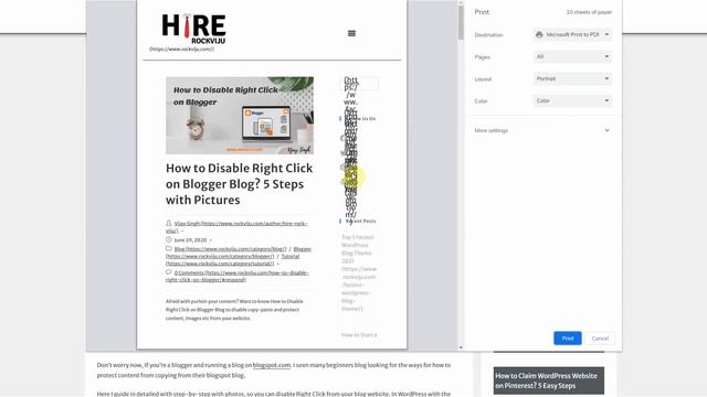 How to Copy Text from Right Click Disabled Websites ? 100% Legal Method смотреть онлайн