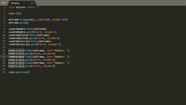 Interfaz Gráfica en Python - Entry - Video 4 смотреть онлайн