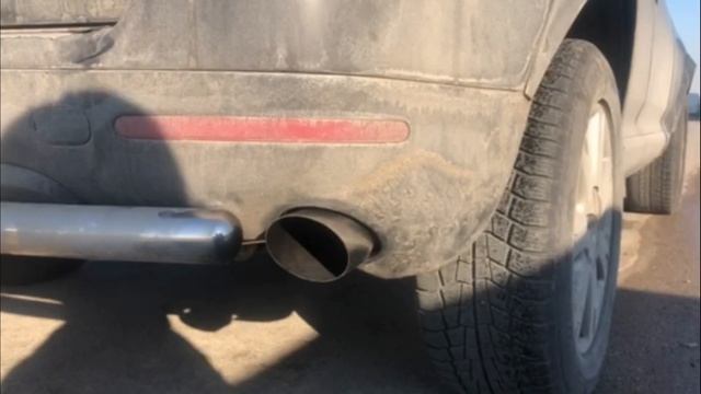 Custom Exhaust on VW Touareg 7L 3 TDI Stage 2 смотреть онлайн